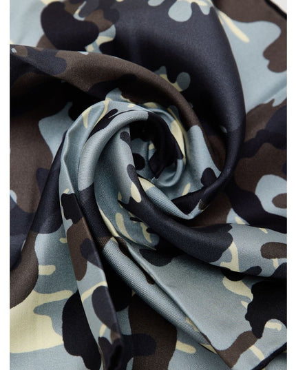 Tom Ford Gray Silk Pocket Square