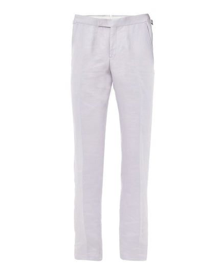 Tom Ford Purple Linen Dress Pants