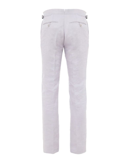 Tom Ford Purple Linen Dress Pants