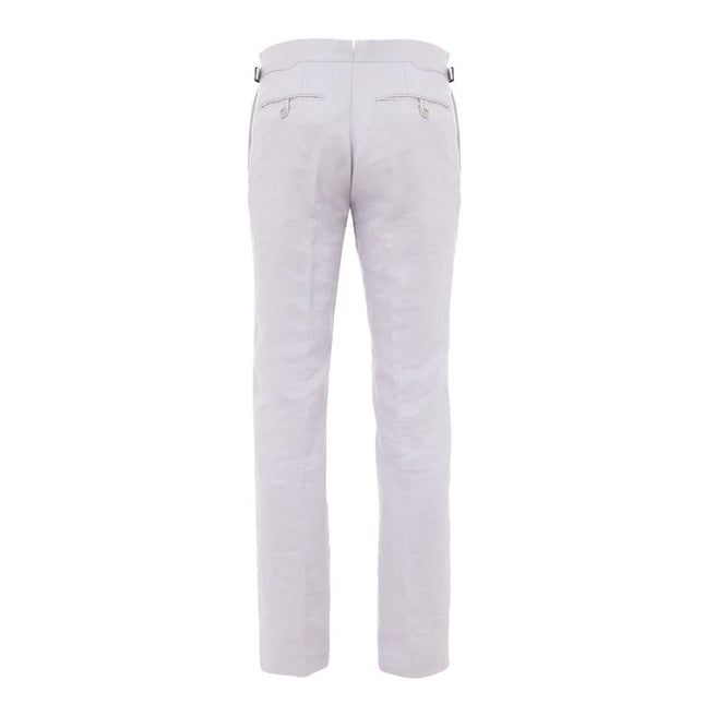 Tom Ford Purple Linen Dress Pants