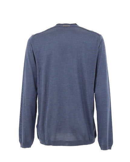Dolce & Gabbana Blue Silk Sweatshirt