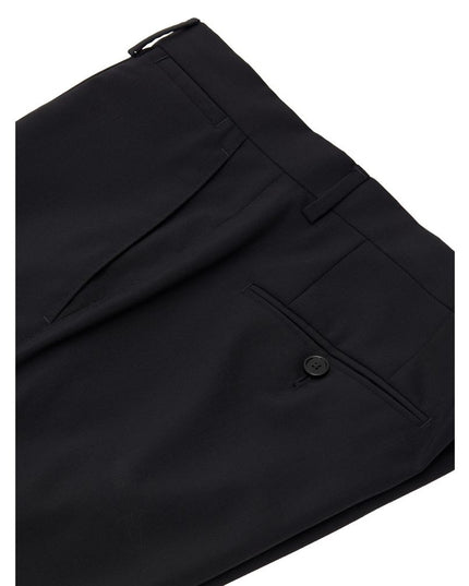 Dolce & Gabbana Black Wool Two-Piece Suit