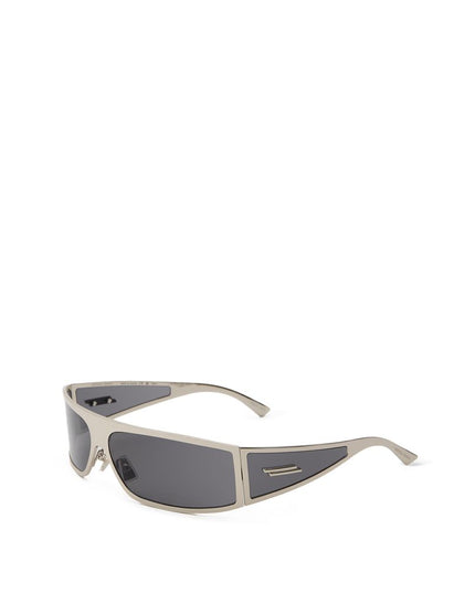 Bottega Veneta Gray Metal Sunglasses
