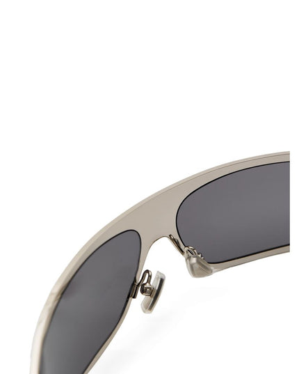 Bottega Veneta Gray Metal Sunglasses