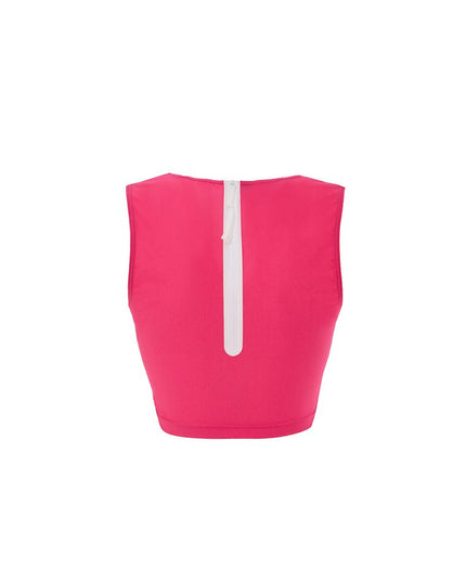 Gucci Fuchsia Polyamide Tank Tops