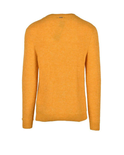 Antony Morato Yellow Polyamide Sweatshirt