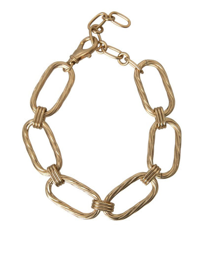 Dolce & Gabbana Gold Brass Necklace