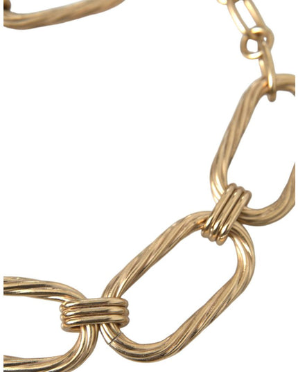 Dolce & Gabbana Gold Brass Necklace