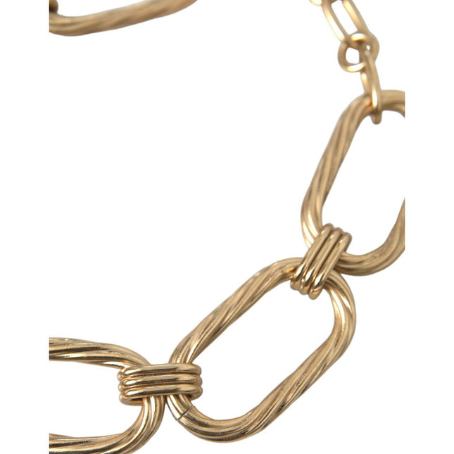 Dolce & Gabbana Gold Brass Necklace