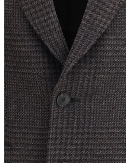ZEGNA Brown Wool Coat