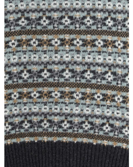 Brooksfield Multicolor Wool Sweatshirt