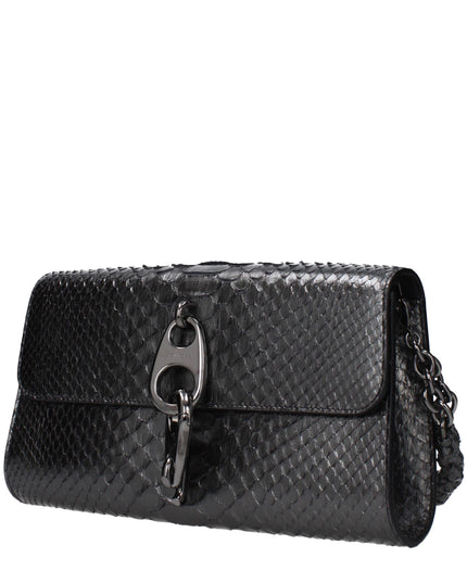 Tom Ford Gray Skin Clutch Bag