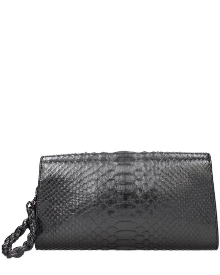 Tom Ford Gray Skin Clutch Bag