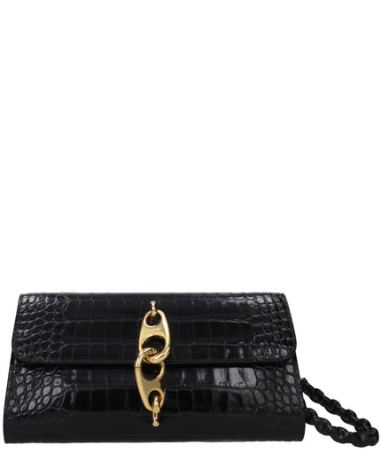 Tom Ford Black Leather Clutch Bag