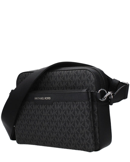 Michael Kors Black Fabric Crossbody Bag