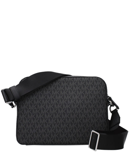Michael Kors Black Fabric Crossbody Bag