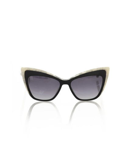 Frankie Morello Black Acetate Sunglasses
