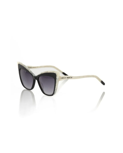 Frankie Morello Black Acetate Sunglasses