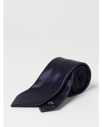 Emporio Armani Blue Silk Tie