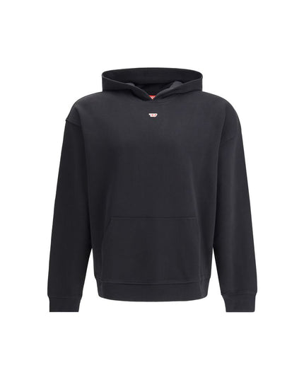 Diesel Black Cotton Sweatshirt