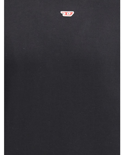 Diesel Black Cotton Sweatshirt