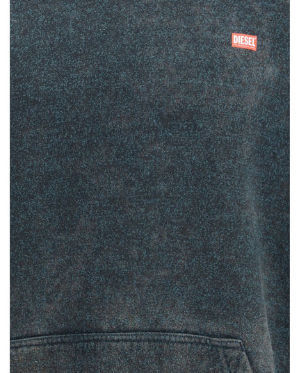 Diesel Black Polyester Sweatshirt