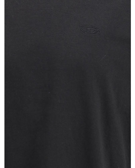 Diesel Black Cotton T-Shirt