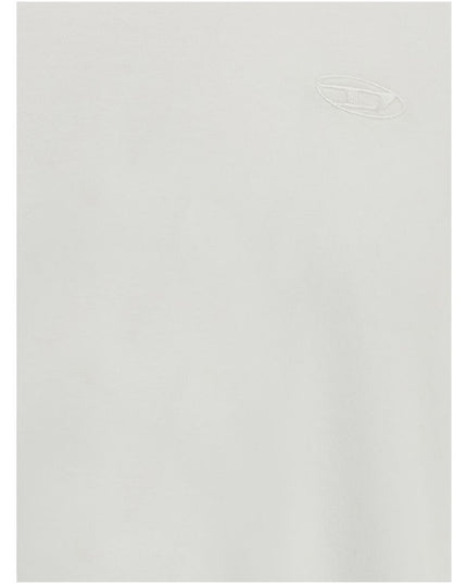 Diesel White Cotton T-Shirt