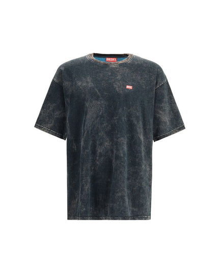 Diesel Black Cotton T-Shirt