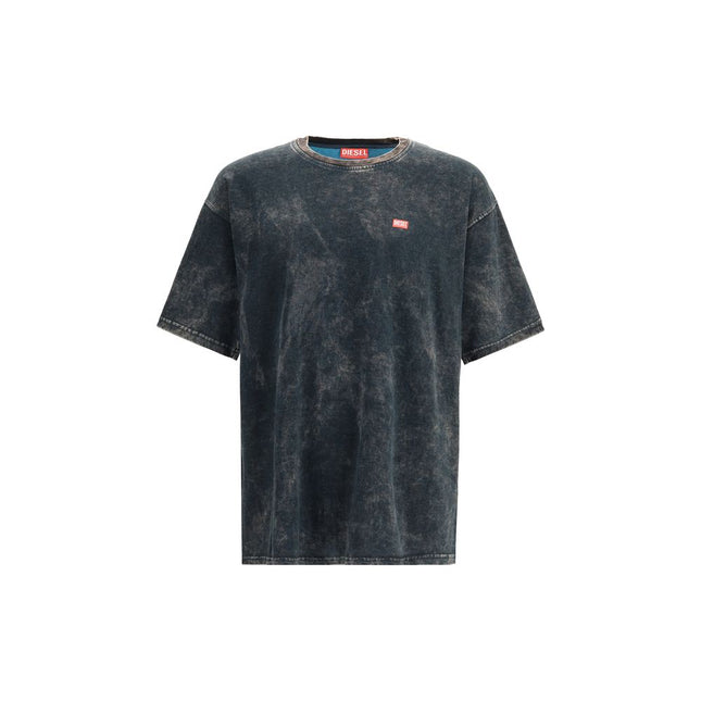 Diesel Black Cotton T-Shirt