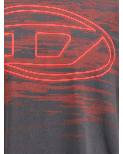Diesel Black Cotton T-Shirt