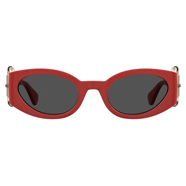 Moschino Red Resin Sunglasses