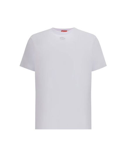 Diesel White Cotton T-Shirt
