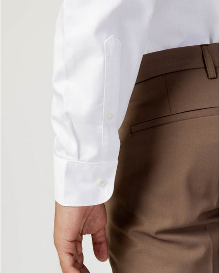 Selected White Cotton Dress Shirt