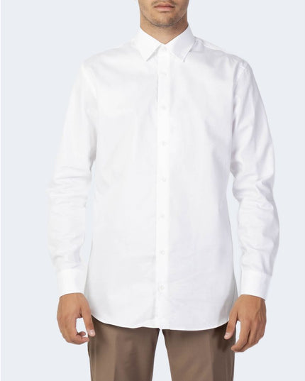 Selected White Cotton Dress Shirt