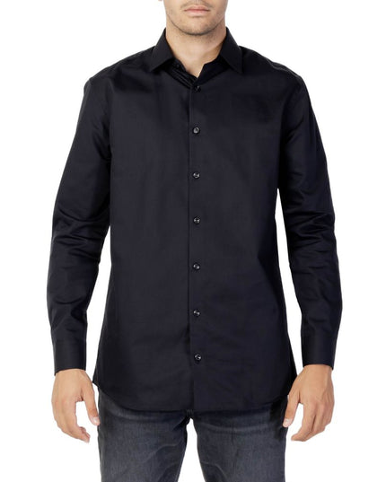 Selected Black Cotton Dress Shirt