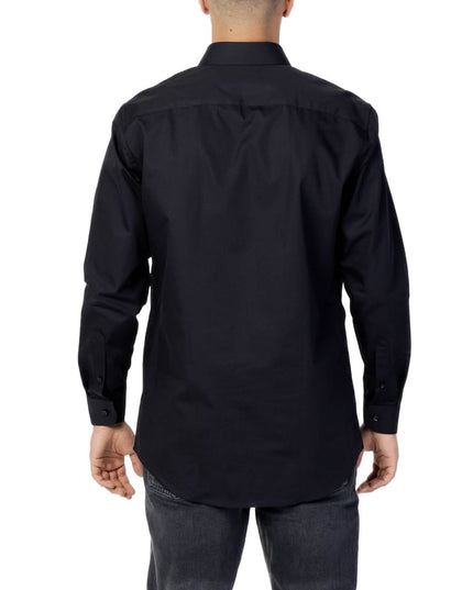 Selected Black Cotton Dress Shirt
