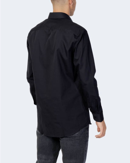 Selected Black Cotton Dress Shirt