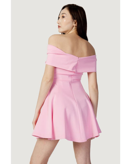 Aniye By Multicolor Polyester Short Dress