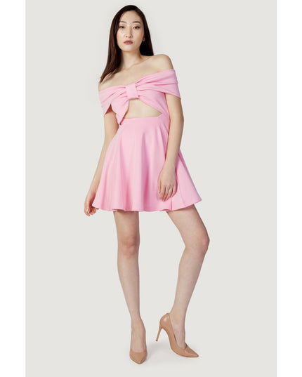 Aniye By Multicolor Polyester Short Dress