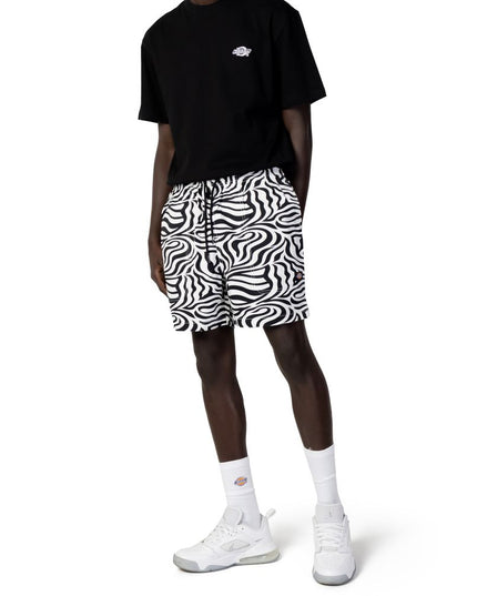 Dickies Black And White Recycled Polyester Bermuda Shorts