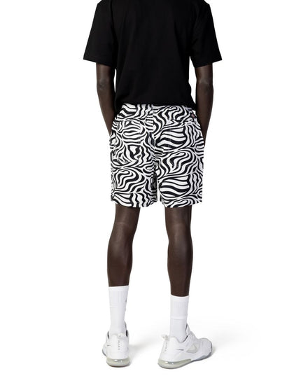 Dickies Black And White Recycled Polyester Bermuda Shorts