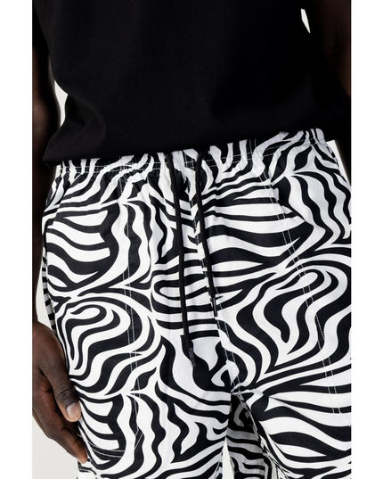 Dickies Black And White Recycled Polyester Bermuda Shorts