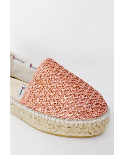 Espadrilles Multicolor Linen Platform Pumps