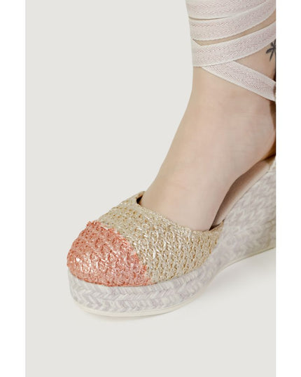 Espadrilles Multicolor Cotton High Heel Pumps