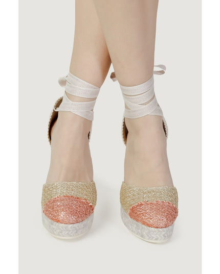 Espadrilles Multicolor Cotton High Heel Pumps