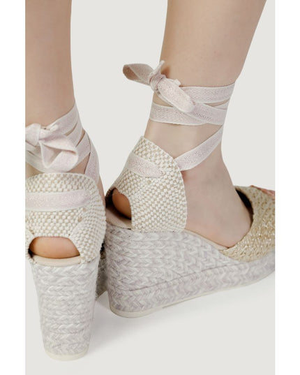 Espadrilles Multicolor Cotton High Heel Pumps