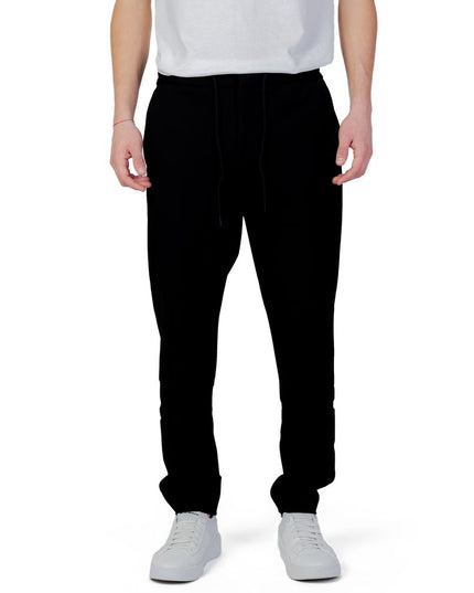 Hugo Boss Black Polyester Casual Pants