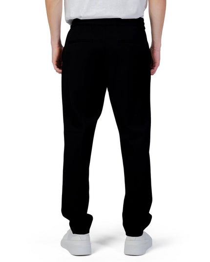 Hugo Boss Black Polyester Casual Pants
