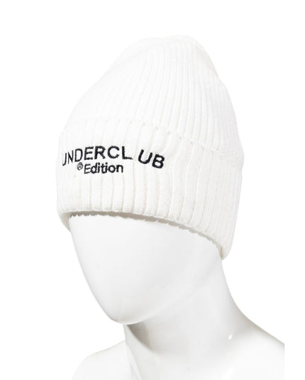Underclub White Cotton Cap (Baseball Hat)